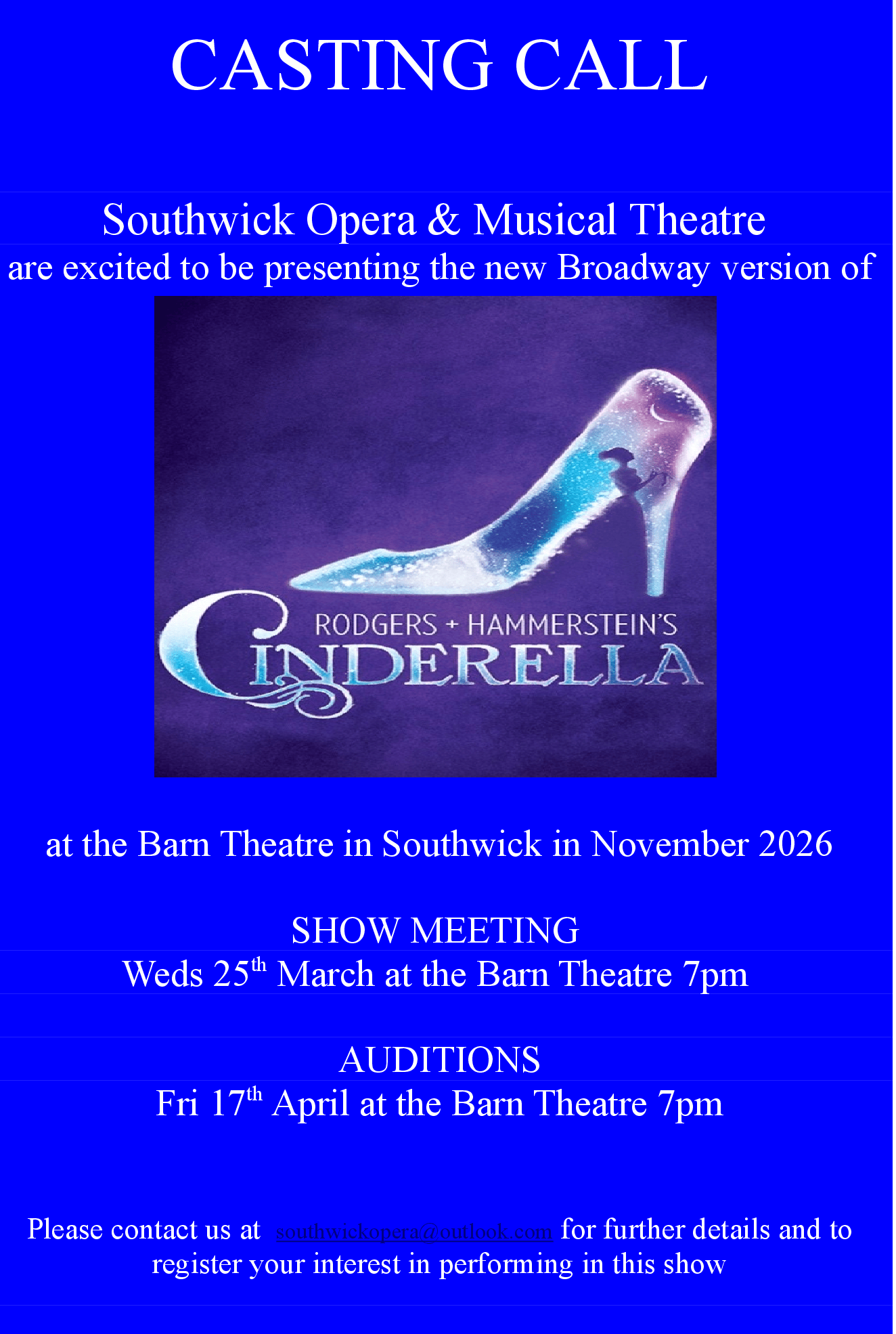 Cinderella Casting